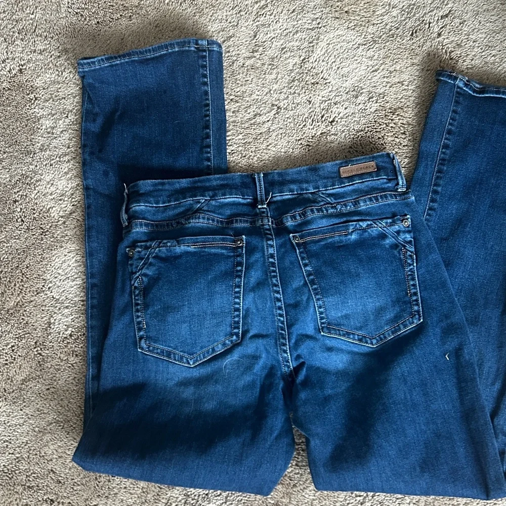 Buckle Women's Deep Blue Boot Cut Jeans - Picture 3 of 3
